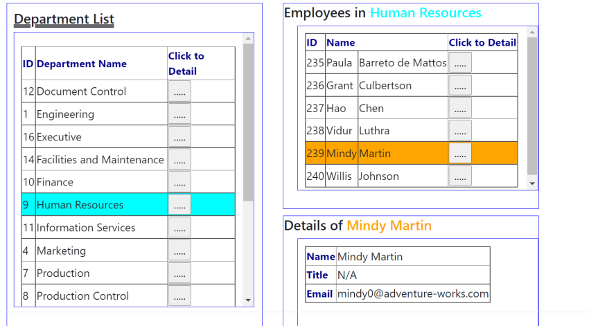 Building ASP.Net Core Web Application with Dependency Injection passing objects between Layers